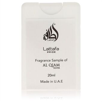 Lattafa Pride Al Qiam Silver by Lattafa - Eau De Parfum Spray (Unisex Tester) 20 ml - miehille