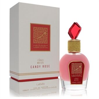 Lattafa Musk Candy Rose by Lattafa - Eau De Parfum Spray (Unisex Unboxed) 100 ml - naisille