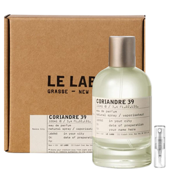 Le Labo Coriandre 39 - Eau de Parfum - Tuoksunäyte - 2 ml