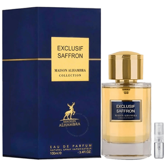 Maison Alhambra Exclusif Saffron - Eau de Parfum - Tuoksunäyte - 2 ml