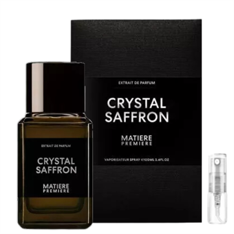 Matiere Premiere Crystal Saffron - Extrait de Parfum - Tuoksunäyte - 2 ml