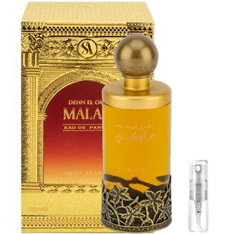 Swiss Arabian Dehn El Oud Malaki - Eau de Parfum - Tuoksunäyte - 2 ml