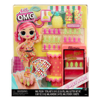 L.O.L. Surprise OMG Sweet Nails Pop - Pinky Pops Hedelmäkauppa