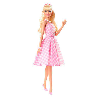 Barbie The Movie Pink Gingham Mekko Muotinukke