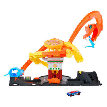 Hot Wheels City Snake & Pizza Shop Leikkisetti