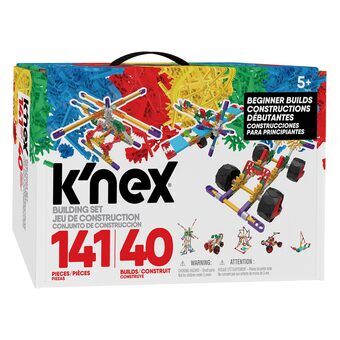 K\'Nex Classics - Aloittelijan 40 Mallin Rakennussarja, 141 osaa.