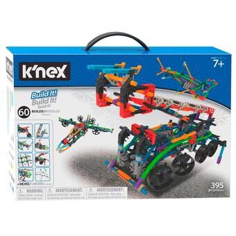 K\'Nex Rakennussarja 60 Mallia, 395 osaa.