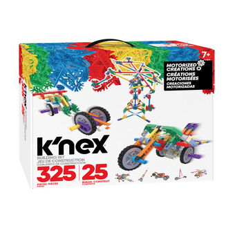 K\'Nex Rakennussarja Moottoroitu 25 Mallia, 325 osaa.