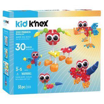 Kid K\'Nex Rakennussarja - Eläintarhan Ystävät