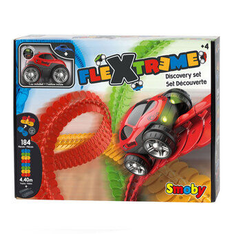 Smoby Flextreme Discovery Racebaan Setti, 184 osaa.