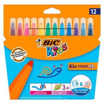 BIC Kids Kid Couleur XL, 12 kpl.