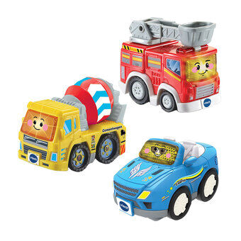 VTech Toet Toet Autot Trio Pakkaus - Collin, Sepp ja Bram