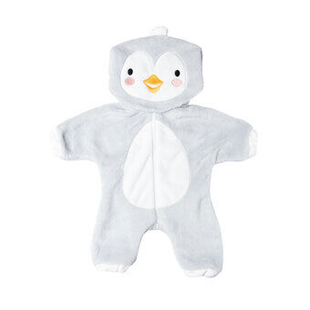 Nukkeasu onesie pingviini, 28-35 cm