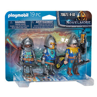 Playmobil Novelmore Ritarit, 3 kpl. - 70671