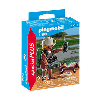 Playmobil Specials Tutkija ja Nuori Kaimaani - 71168