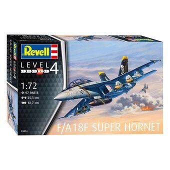 Revell F/A-18F Super Hornet Mallinrakennussarja