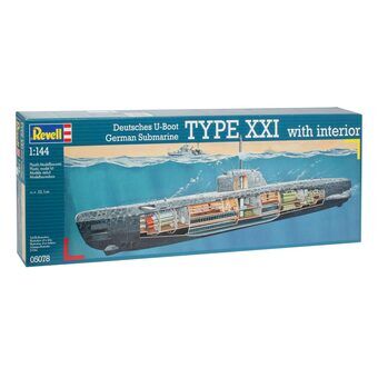 Revell Sukellusvene Tyyppi XXI U 2540