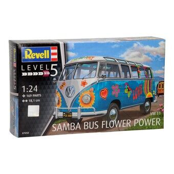 Revell Volkswagen T1 Samba -bussi Flower Power