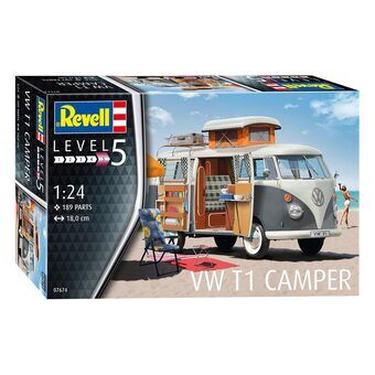 Revell VW T1 Camper -mallinrakennus