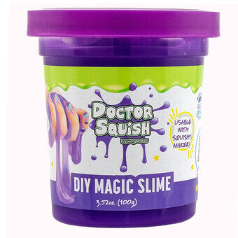 Doctor squish Slime - violetti, 100 grammaa