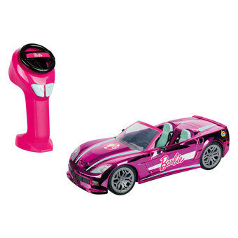 Barbie Mondo Motors RC-kauko-ohjattava auto - Kromattu pinkki