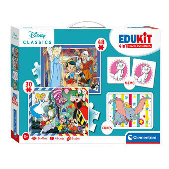 Clementoni Edukit Disney Classics 4in1 - Clementoni Edukit Disney-klassikot 4-in-1