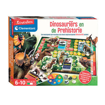 Clementoni Dinosaurukset ja Esihistoria Lautapeli (FI)