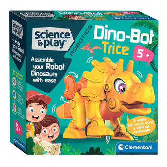 Clementoni Tiede & Peli Junior - Dino Bot Triceratops