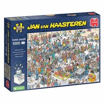 Jan van haasteren palapeli - tulevaisuuden messut, 1000 kappaletta.