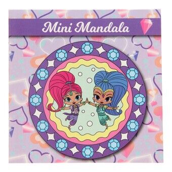 Shimmer & Shine mini mandala värityskirja