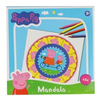 Peppa Pig mandala värityskirja