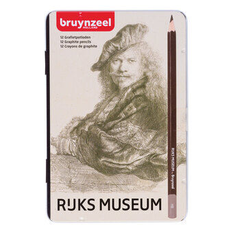 Bruynzeel rijksmuseum grafiittikynät, 12 kpl.