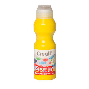 Creall Spongy Maalitikku Keltainen, 70 ml