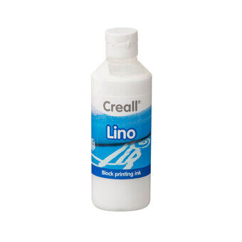 Creall linolohkoprinttimaali valkoinen, 250ml