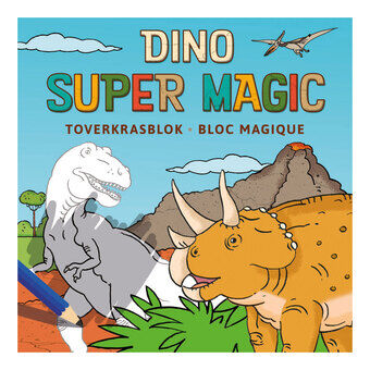 Dino Super Magic Taikatussityökirja