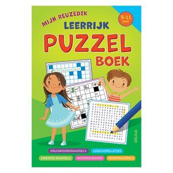 Mijn Reuzedik Leerrijk Puzzelboek (9-11 jaar) -kirja