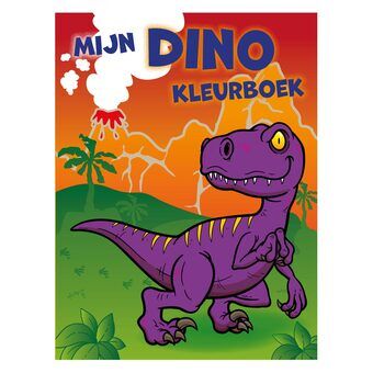 Dino -värityskirjani, 96 sivua.