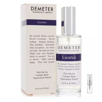 Demeter Licorice - Eau De Cologne - Tuoksunäyte - 2 ml