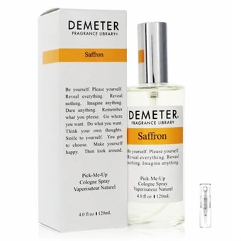 Demeter Saffron - Eau De Cologne - Tuoksunäyte - 2 ml