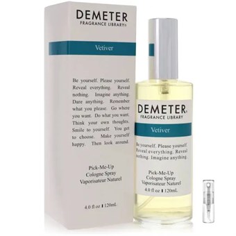 Demeter Vetiver - Eau De Cologne - Tuoksunäyte - 2 ml