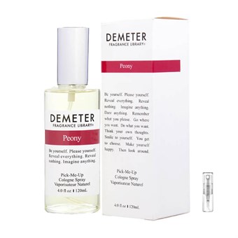 Demeter Peony - Eau De Cologne - Tuoksunäyte - 2 ml