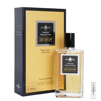 Affinessence Collection Notes de Fond Cuir Curcuma - Eau de Parfum - Tuoksunäyte - 2 ml