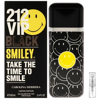 Carolina Herrera 212 VIP Black Smiley Take the Time to Smile - Eau de Parfum - Tuoksunäyte - 2 ml