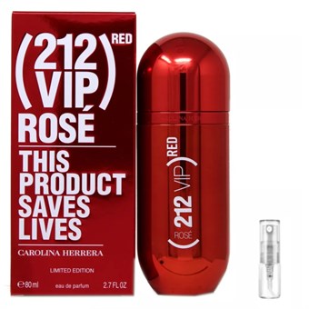 Carolina Herrera 212 Rose This Product Saves Lives Limited Edition - Eau de Parfum - Tuoksunäyte - 2 ml