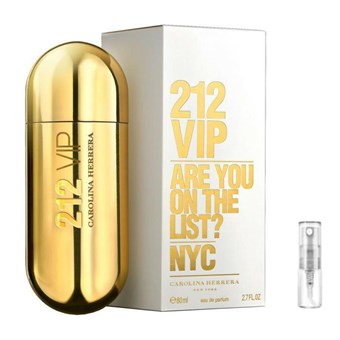 Carolina Herrera 212 VIP Are You On The List NYC EDP - Eau de Parfum - Tuoksunäyte - 2 ml