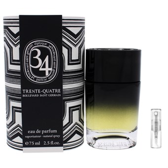 Diptyque 34 Boulevard Saint Germain - Eau de Parfum - Tuoksunäyte - 2 ML