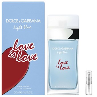 Dolce & Gabbana Light Blue Love Is Love For Women - Eau de Toilette - Tuoksunäyte - 2 ML