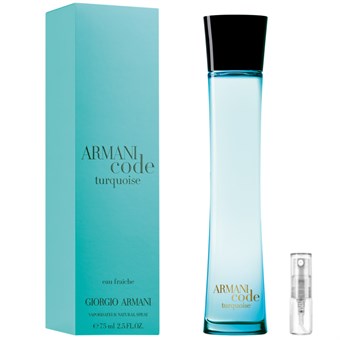 Armani Code Turquoise Pour Femme Eau Fraiche - Eau de Toilette - Tuoksunäyte - 2 ml