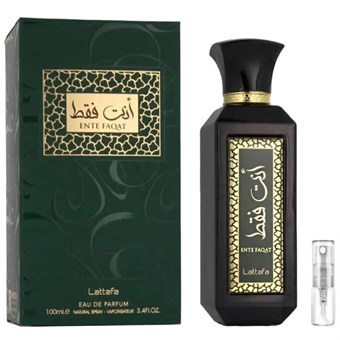 Lattafa Ente Faqat - Eau De Parfum - Tuoksunäyte - 2 ml