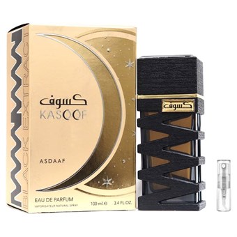 Lattafa Asdaaf Kasoof Black Extract - Eau De Parfum - Tuoksunäyte - 2 ml